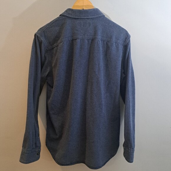 Banana Republic M Broken-In Heavy Weight Long Sleeve Standard Fit Button Down - Picture 3 of 13